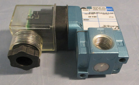 Mac Valves 113B-871JA=CLSF Solenoid Valve 24 Volts DC 17.1 Watts