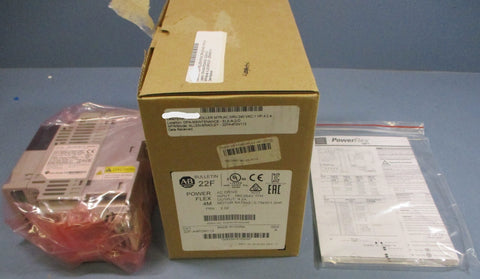 Allen Bradley Power Flex 4M AC Drive 22F-A4P2N113 Ser A 180-264V 1PH 4.2A .75kW