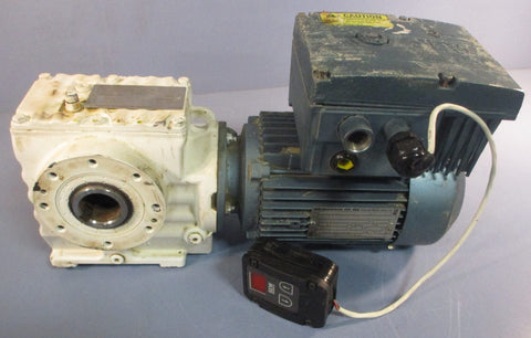 Sew Eurodrive DFT80N4MM07CK3 Gearmotor SA57/T 17/16" Bore 1HP 3PH