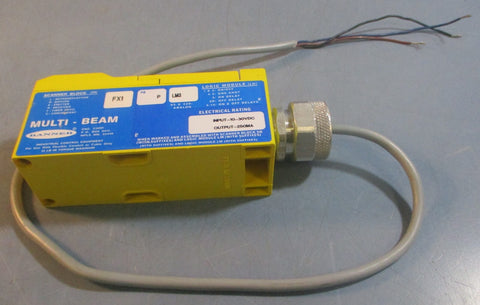 Banner FX1PLM3 MultiBeam Fiber Optic Sensor 1030VDC Input 250Ma Output