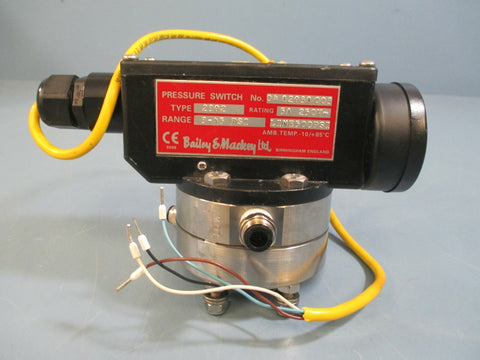 Bailey & Mackey Pressure Switch 345 PSI 2392