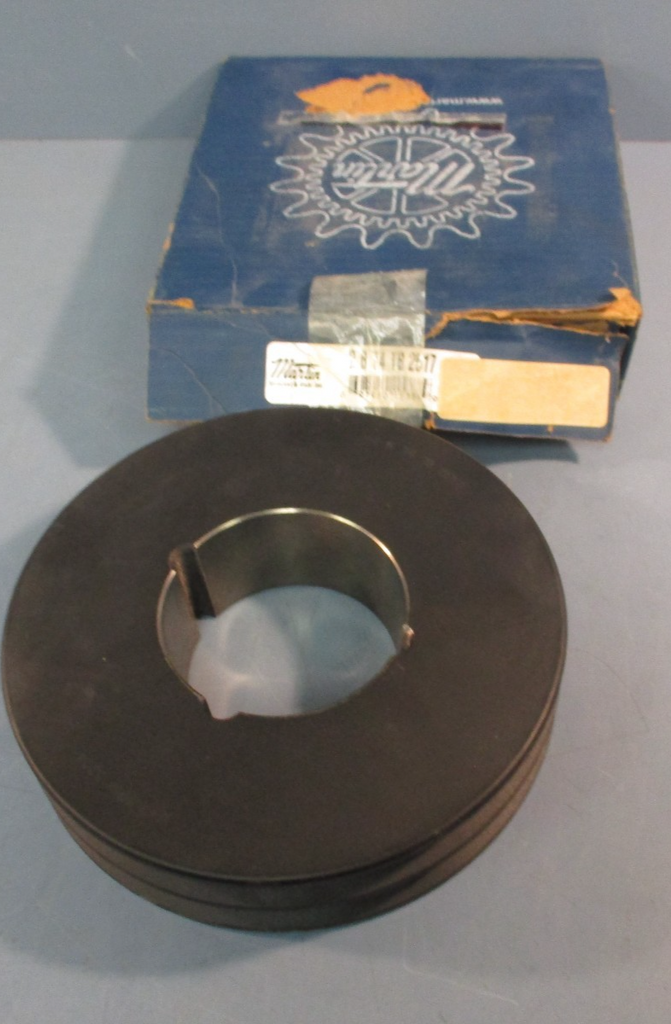 Martin 2B74TB2517 2-Groove V-Belt Sheave Pulley 7.75 IN OD 7.4 IN PITCH DIA 1.75