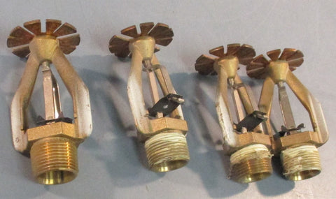 TYCO TY6226 Sprinkler Spray Head SSP9 Early Suppression Fast Response Lot of 4