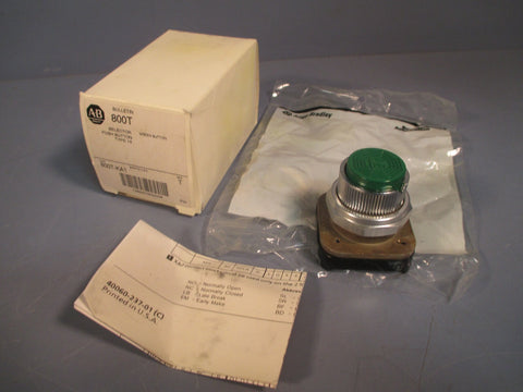 ALLEN-BRADLEY GREEN SELECTOR PUSH BUTTON SER.T 800T-KA1