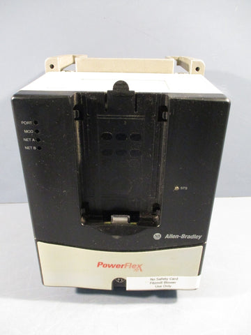 ALLEN BRADLEY POWERFLEX 70 VARIABLE FREQUENCY DRIVE SER A 20AD2P1A0AYNANNN