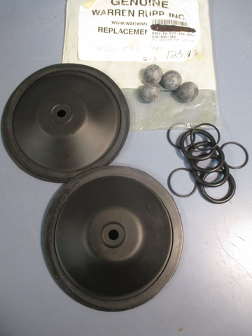 Warren Rupp, Inc Wetted End, Sandpiper Pump Repair Kit 476095365