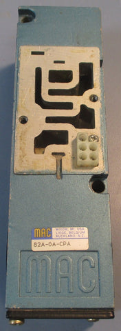 MAC Valves Inc. Solenoid Valve Model 82A-0A-CPA