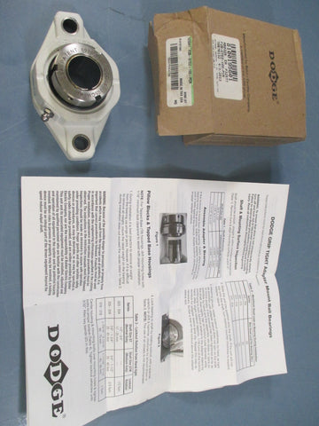 Dodge F2BGTEZ100PCR 129341 Flange Bearing New