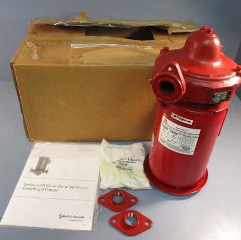 Bell & Gossett E-90 1.5HP Centrifugal Pump Motor 3PH P63ACV-1179 3450RPM SM2104