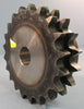 Martin D60B20H Double Roller Sprocket 20 Teeth 1 Inch Inside Diameter