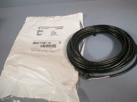 Allen-Bradley 889D QD Cordset 4-Pin DC Micro Straight 10m Ser. B 889D-F4BC-10