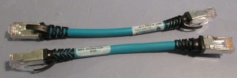 Allen Bradley 1585JM8CBJM0M15 Ser A Ethernet Cordset 0.15m Long (Lot of 2)