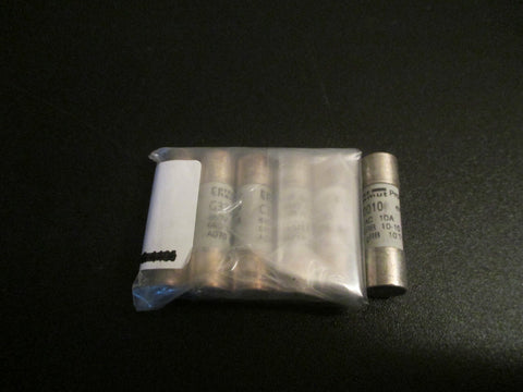 FERRAZ SHAWMUT TUBE FUSE 10AMP 690V LOT OF SIX 690GRB10-10