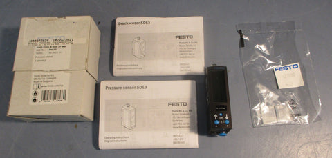 Festo SDE3D10SBHQ42PM8 Pressure Sensor 540207 24VDC