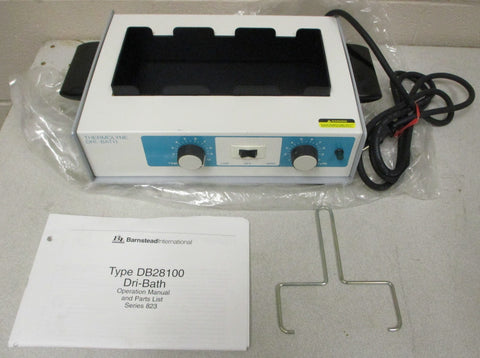Barnstead Thermolyne DB28125 DriBath 120V 2.1A 250W w/ Manual