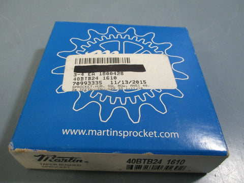 Martin Taper Bushed Sprocket 40BTB24-1610
