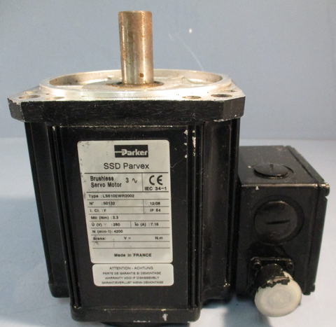 Parker SSD Parvex LS610EWR2002 AC Framed Brushless Servo Motor