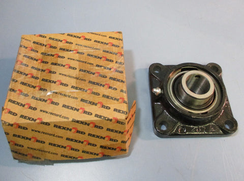 Rexnord LinkBelt Flange Block Ball Bearing F3U220N 4Bolt Square NEW
