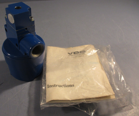 VDO Instruments, Inc I/P CONVERTER Input 4-20mA, Output 3-15 PSI TYPE 22/06-69