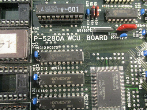 Ishida P-5280A WCU Circuit Board 3 Memory Module 2 DIN 41612 Connectors