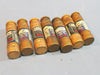 Lot of 7 Bussman Fusetron FRNR10 10Amp 250VAC Time Delay Fuses