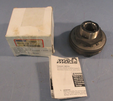 Morse 350A-1 Torque Limiter 465903 1" Finished Bore TL Series 3-1/2" OD