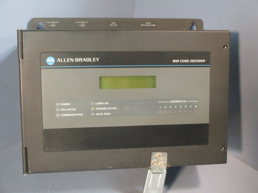 ALLEN-BRADLEY BAR CODE DECODER SER A. REV G 2755-DS1A-B2-R1