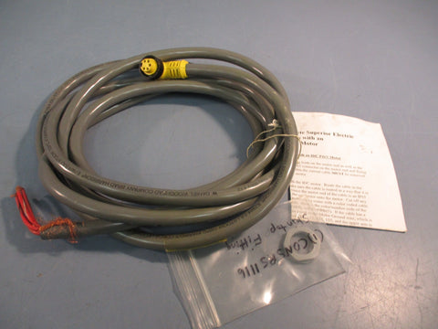 DANIEL WOODHEAD CONNECTIVITY/BRAD HARRISON CABLE 61404GRY 600V, 8 AMPS