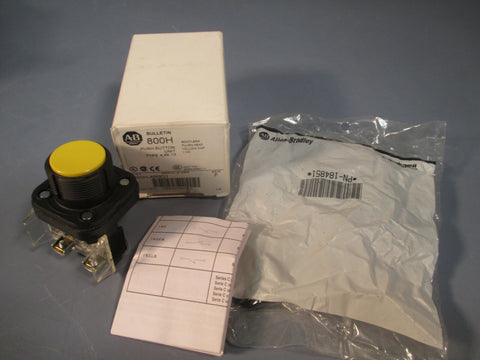 ALLEN BRADLEY PUSH BUTTON UNIT SER. F 800H-AR9D1