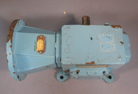Grove Gear TM206-2 Flexaline 15:1 Ratio Gear Reducer 1.40 Input HP Left Output