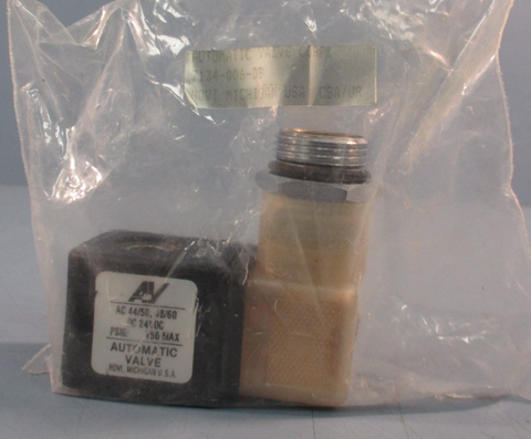 Automatic Valve 7134-006-D8 Solenoid Valve Coil AC 44/50 48/60 DC 24VDC PSIG 150