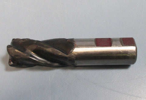Putnam 1" HiSpeed 4 Flute End Mill Profesionally CNC Resharpened Used