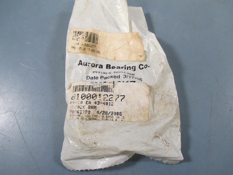 Aurora Bearing MM10KZ Rod End Bearing 0.6250" ID 5/8" Dia Shank New