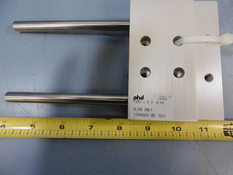 PHD TS031X3 DH1 Pneumatic Linear Slider No Cylinder Only Slider