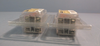 Lot of (2) Dayton 1A487N General Purpose Relay 24VDC, 16AMP, Socket Mounted
