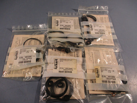 Lot of (5) Bürkert Valve Kit Spare Parts Set4 type 0251 ID# 00013066