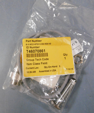 Turck Proximity Sensor BI4M12AP6X0.5mRSM 40 T46070861