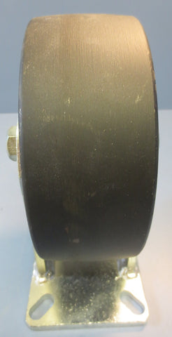 Albion  Flat Tread Cast Iron Fixed 8"x3" Casters 10.5" Height FM0850031