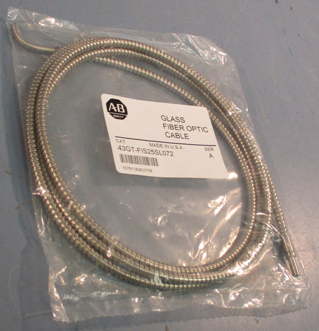 Allen Bradley 43GT-FIS25SL072 Glass Fiber Optic Cable Ser A 72" Length