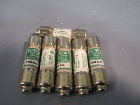 Lot of 6 Bussmann Time Delay Class CC Fuse 600 VAC FNQR6