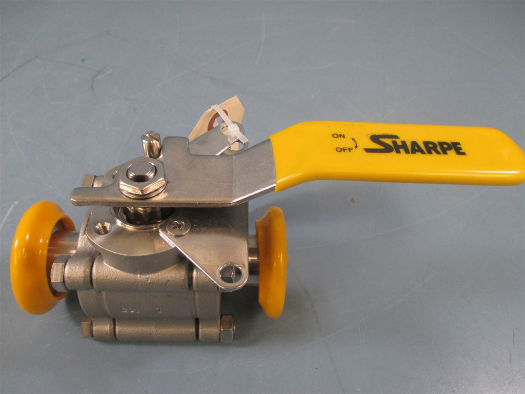 Sharpe 1-Inch CF3M Stainless Sanitary Valve 1440 PSI - New