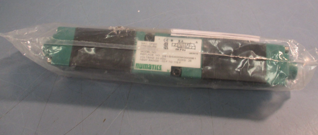 NUMATICS 081SS400M000061 PNEUMATIC SOLENOID VALVE 26A 150PSI 2-POSITION NO BASE