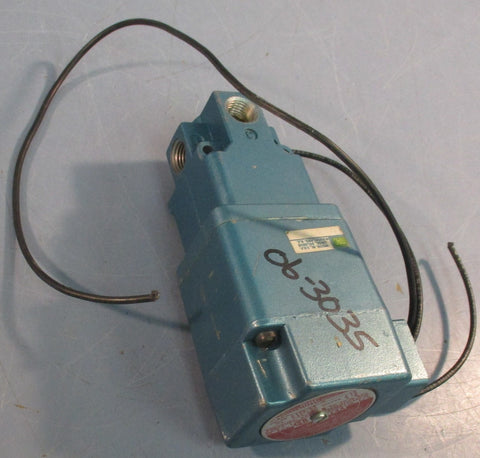 Mac Valves 225B110EA Solenoid Valve 110/120VAC 50/60Hz 24VDC 15W