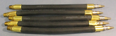 ITW Vortec 1206 Flexible Nozzle 1/4" NPT 123/8" Long (Lot of 5)
