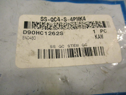 Swagelok SS-QC4-S-4PMK4 Quick Connector 0.3 CV 1/4 in Tube Fitting