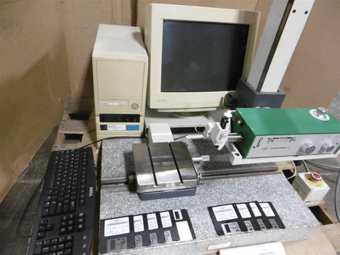 MAHR Perthometer Perthen Surface Tester + Computer + Discs PSTMSE PAVCV