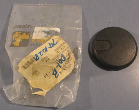 Crown 105804 Forklift Cap Horn Button Replacement Button 31/2' OD
