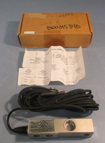 MTI Weigh Systems SBSB-2.5K Single-Ended Shear Beam Load Cell 2500lb Capacity