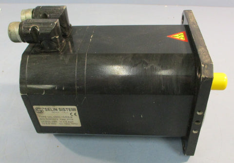 Selin Sistemi 5AL-0600-15/RS-B Servo Motor 1500RPM 19mm and 10mm Shaft Dia