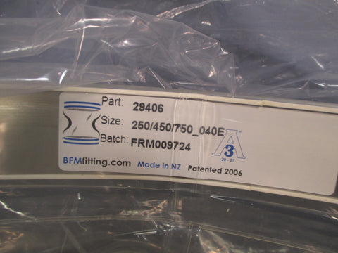 BFM Fitting Flexible Fitting Connector 29406 Size: 250/450/750_040E
